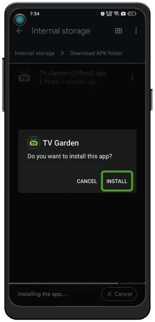 Install & Launch GBTV